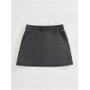 imageSHENHE Womens Drawstring Waist Casual Sweat Skirt Sports Mini Skirt with PocketsDark Grey