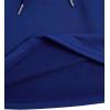 imageSHENHE Womens Drawstring Waist Casual Sweat Skirt Sports Mini Skirt with PocketsRoyal Blue
