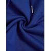 imageSHENHE Womens Drawstring Waist Casual Sweat Skirt Sports Mini Skirt with PocketsRoyal Blue