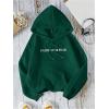 imageSHENHE Womens Graphic Hoodie Slogan Faith Over Fear Christian Hoodie Pullover SweatshirtGreen