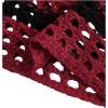 imageSHENHE Womens Hollow Out Knitted Pullover Sweater Crochet Cropped Sweater Top Long Sleeve Casual Cover Up TopBurgundy