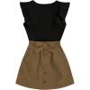 Black and Khaki