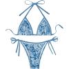 Blue and White