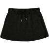 imageSHENHE Womens Drawstring Waist Casual Sweat Skirt Sports Mini Skirt with PocketsBlack
