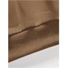 imageSHENHE Mens Graphic Letter Print Mock Neck Long Sleeve Casual Pullover Sweatshirt TopCoffee Brown