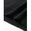 imageSHENHE Mens Crew Neck Graphic Sweater Long Sleeve Gothic Loose Sweater Pullover TopLetters Black