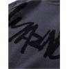 imageSHENHE Mens Crew Neck Graphic Sweater Long Sleeve Gothic Loose Sweater Pullover TopLetters Grey