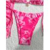 imageSHENHE Womens Floral 3 Piece Swimsuit Triangle Halter String Bikini Set with Sarong Cover UpPink