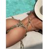 imageSHENHE Womens Sexy Micro Bikini String Thong Bikini Set Leopard 2 Piece Halter SwimsuitsKhaki