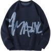 Letters Dark Blue
