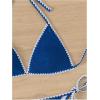 imageSHENHE Womens 2 Piece Swimsuits Halter Triangle Bathing Suit Tie String Bikini SetBlue