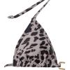 imageSHENHE Womens Sexy Bikini Sets Ring Triangle Tie Bathing Suits 2 Piece SwimsuitsLeopard Grey