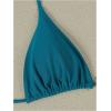 imageSHENHE Womens Triangle String Bikini Set 2 Piece Halter Swimsuits Starfish Metal Linked Swim SetBlue