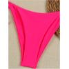 imageSHENHE Womens Triangle String Bikini Set 2 Piece Halter Swimsuits Starfish Metal Linked Swim SetHot Pink