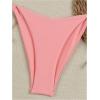 imageSHENHE Womens Triangle String Bikini Set 2 Piece Halter Swimsuits Starfish Metal Linked Swim SetLight Pink