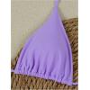 imageSHENHE Womens Triangle String Bikini Set 2 Piece Halter Swimsuits Starfish Metal Linked Swim SetPurple