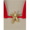imageSHENHE Womens Triangle String Bikini Set 2 Piece Halter Swimsuits Starfish Metal Linked Swim SetRed