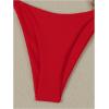 imageSHENHE Womens Triangle String Bikini Set 2 Piece Halter Swimsuits Starfish Metal Linked Swim SetRed
