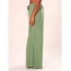 imageSHENHE Womens Green Wide Leg Palazzo PantsGreen