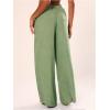 imageSHENHE Womens Green Wide Leg Palazzo PantsGreen
