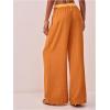 imageSHENHE Womens Green Wide Leg Palazzo PantsOrange