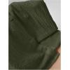imageSHENHE Womens Oversized Button Down Short Sleeve Shirt Textured Collared Crop Top BlouseDark Green