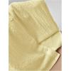 imageSHENHE Womens Oversized Button Down Short Sleeve Shirt Textured Collared Crop Top BlouseYellow