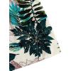imageSHENHE Womens Summer Sleeveless Notched Neck Tropical Print Belted Shorts Tank Romper JumpsuitsPink