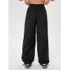 imageSHENHE Womens Y2K Parachute Cargo Pants Loose Fit Track Sweatpants