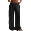 imageSHENHE Womens Green Wide Leg Palazzo PantsBlack
