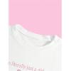 imageSHENHE Womens Plus Size Letter Graphic Crewneck T Shirts Short Sleeve Casual Crop TopsWhite