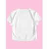 imageSHENHE Womens Plus Size Letter Graphic Crewneck T Shirts Short Sleeve Casual Crop TopsWhite