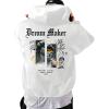 imageSHENHE Mens Oversized Graphic Hooded Sweatshirt Letter Figure Print Hoodie Pullover TopWhite