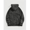 imageSHENHE Mens Washed Graphic Hoodie Long Sleeve Loose Goth Hooded Sweatshirt Streetwear Black Small