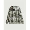 imageSHENHE Womens Zip Up Camo Hoodie Y2k Vintage Ribbon Bow Graphic Sweatshirt JacketArmy Green