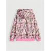 imageSHENHE Womens Zip Up Camo Hoodie Y2k Vintage Ribbon Bow Graphic Sweatshirt JacketPink