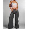 imageSHENHE Womens Color Block Sheer Lace Crop Cami Top Slim Fitted Spaghetti Strap Sexy Summer TopMesh White