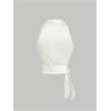 imageSHENHE Womens Satin Wrap Ruched Tie Side Tank Top Deep V Neck Sleeveless Elegant BlouseWhite