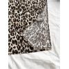 imageSHENHE Womens Vacation Sexy Cutout Waist Split Camisole Textured Bodycon Summer DressLeopard Brown