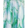 imageSHENHE Womens Floral Halter Dresses Sexy Backless Pleated Dress Flowy Mini Summer Dresses Party VacationGreen