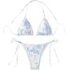 Blue and White Floral C