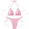 Striped Light Pink