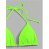 imageSHENHE Womens Halter Swimsuits 2 Piece Triangle High Cut Cheeky Thong Bikini Set Bathing SuitGreen