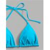 imageSHENHE Womens Halter Swimsuits 2 Piece Triangle High Cut Cheeky Thong Bikini Set Bathing SuitMint Blue
