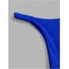 imageSHENHE Womens Halter Swimsuits 2 Piece Triangle High Cut Cheeky Thong Bikini Set Bathing SuitRoyal Blue