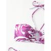imageSHENHE Womens Halter Swimsuits Cut Out Tie Sexy String Bikini 2 Piece Tube Bathing SuitPurple