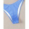 imageSHENHE Womens Triangle High Cut Bikini Tie Back 2 Piece Halter Swimsuits Bathing SuitBlue