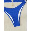 imageSHENHE Womens Triangle High Cut Bikini Tie Back 2 Piece Halter Swimsuits Bathing SuitRoyal Blue