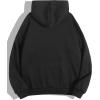 imageSHENHE Womens Slogan Letter Print Long Sleeve Hooded Sweatshirt Pullover Hoodie TopsBlack