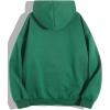 imageSHENHE Womens Slogan Letter Print Long Sleeve Hooded Sweatshirt Pullover Hoodie TopsDark Green
